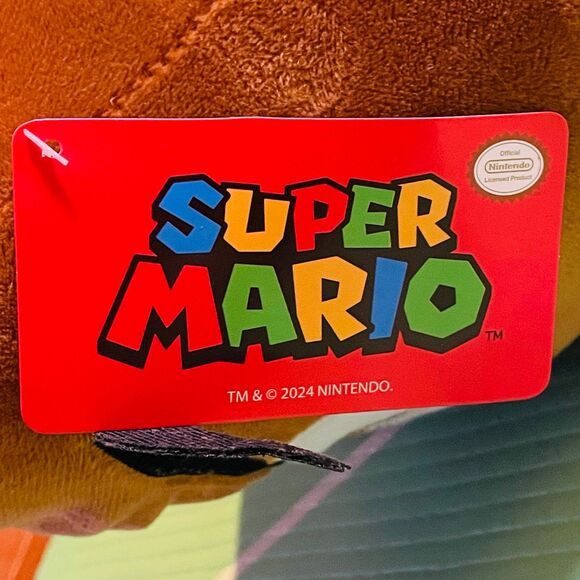 NWT JUMBO Nintendo Licensed Super Mario Goomba 17” plush - Picture 4 of 4